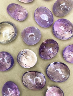 Ametrin Cuddle stone