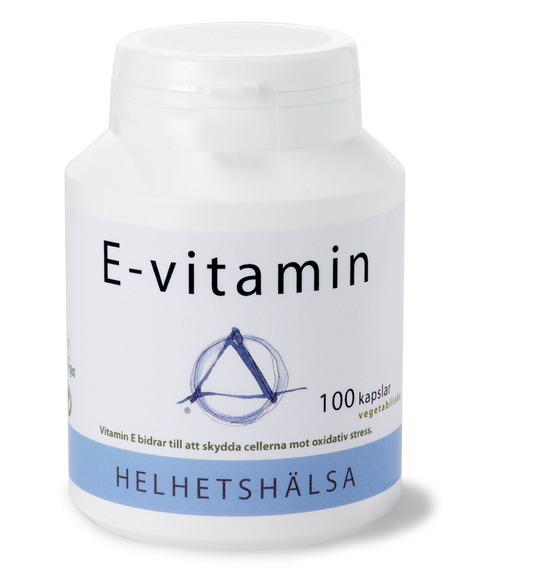 E-vitamin, 100 kapslar Helhetshälsa