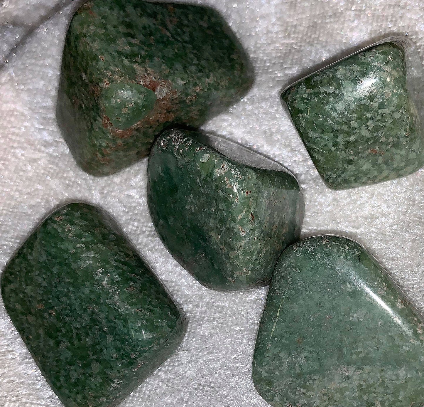 Granat, Hydrogrossular Idokras trumlad 30-40mm