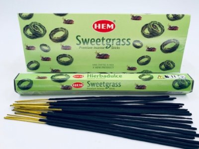 Rökelse, pinnar Hem Sweetgrass