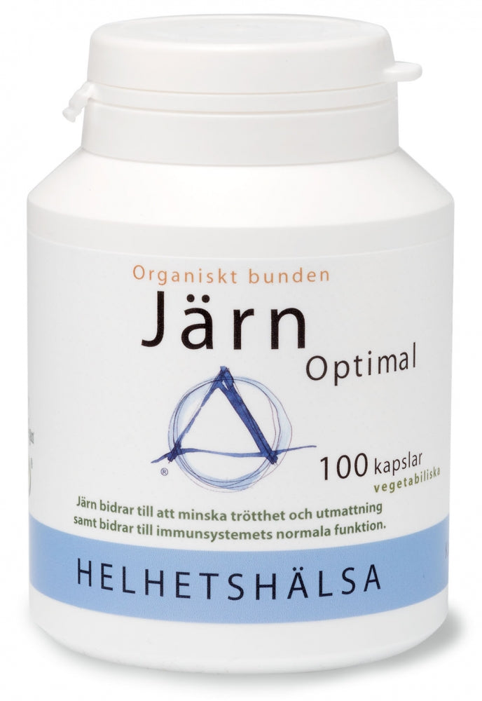 JärnOptimal 100 kapslar Helhetshälsa