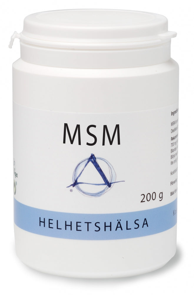 MSM pulver 200 g Helhetshälsa