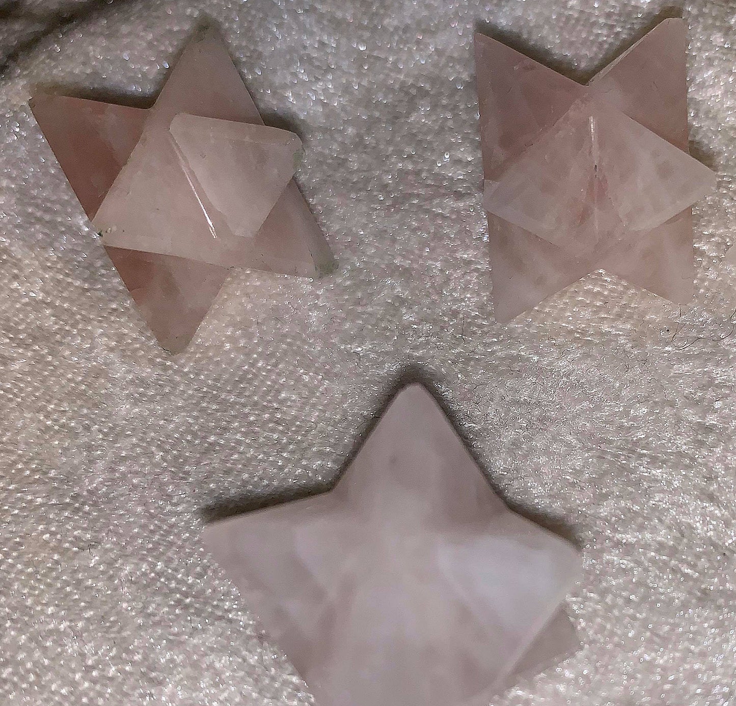 Rosenkvarts, Merkaba ca 20x20mm