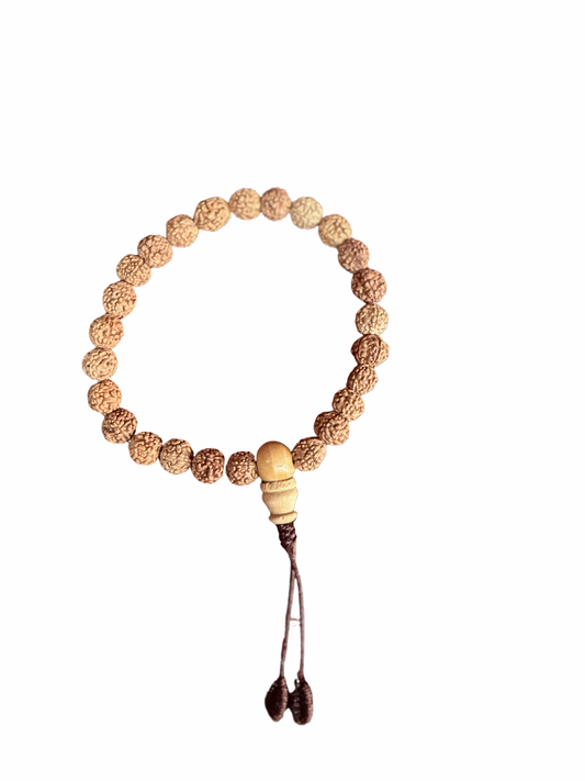 Rudraksha-armband – Handgjort i Nepal