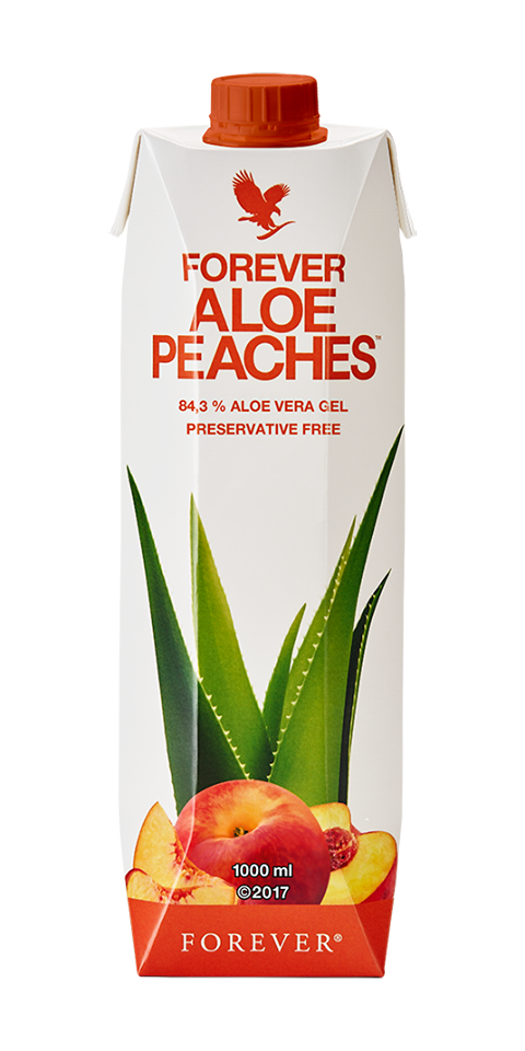 Aloe Vera Peaches, 1 liter, Forever Living