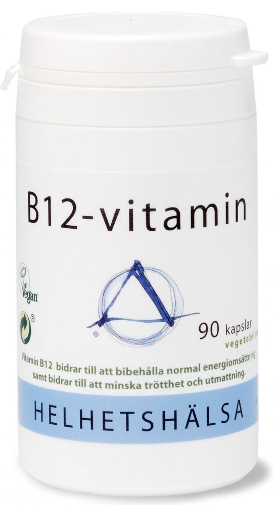 B12-vitamin, 90 kapslar Helhetshälsa
