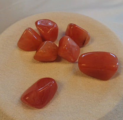 Aventurin, Orange trumlad  AA