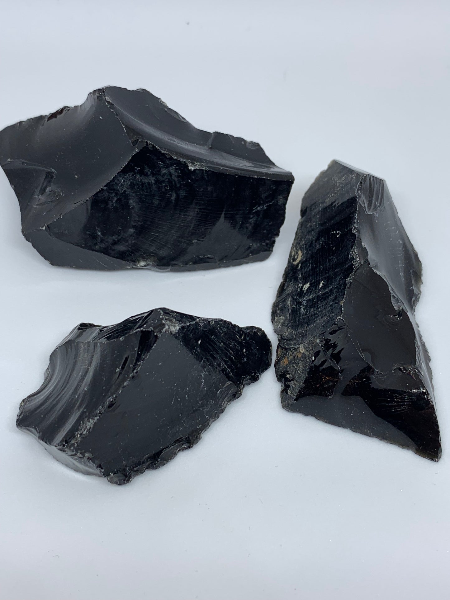 Obsidian Svart Rå 19-40gram