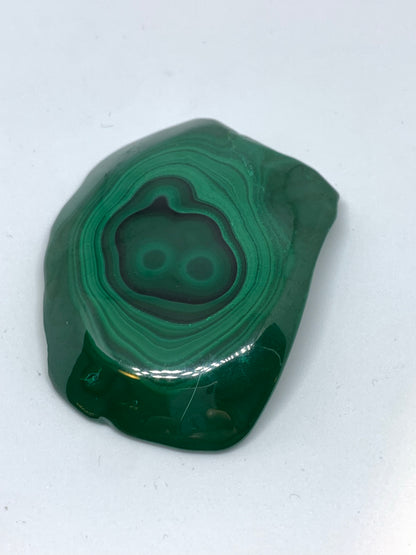 Malakit skiva AA+ (126,4gr)